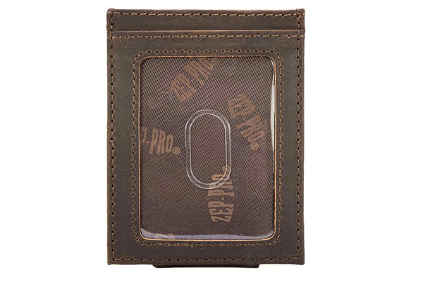 Georgia Bulldogs Men's Collegiate Magnetic Front Pocket Leather Wallet
