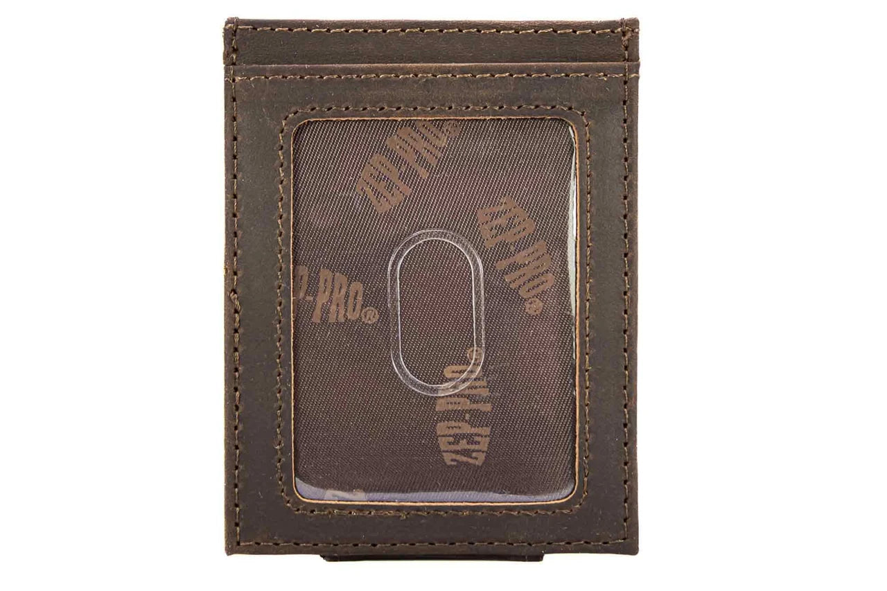 Georgia Bulldogs Men's Collegiate Magnetic Front Pocket Leather Wallet