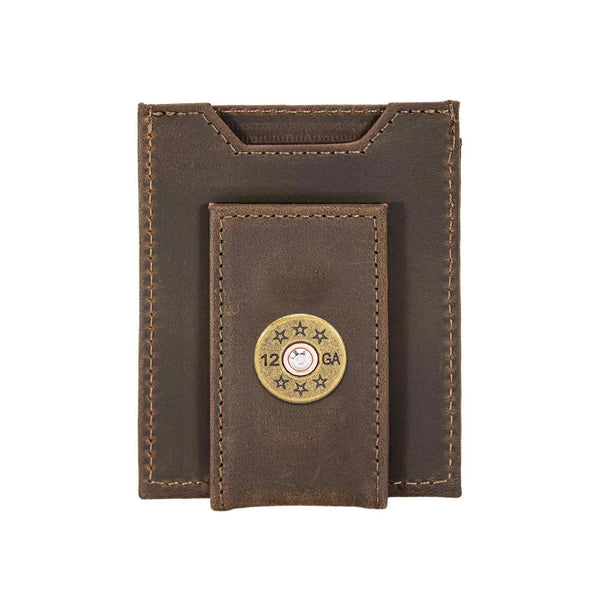 Shotshell Magnetic Leather Slim Wallet