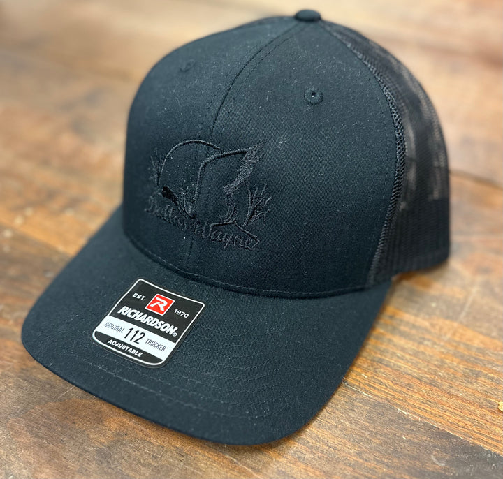 Dallas Wayne Logo Hat - Blackout