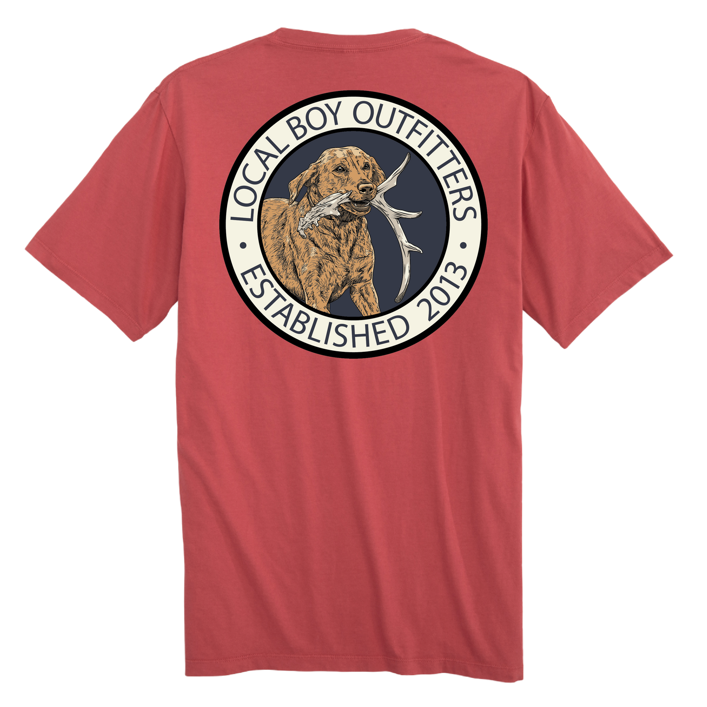 Antler Retrieve Tee - Brick