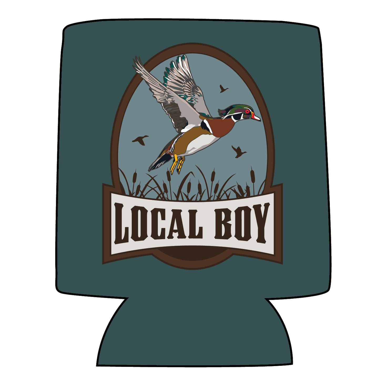 Swamp Duck Koozie