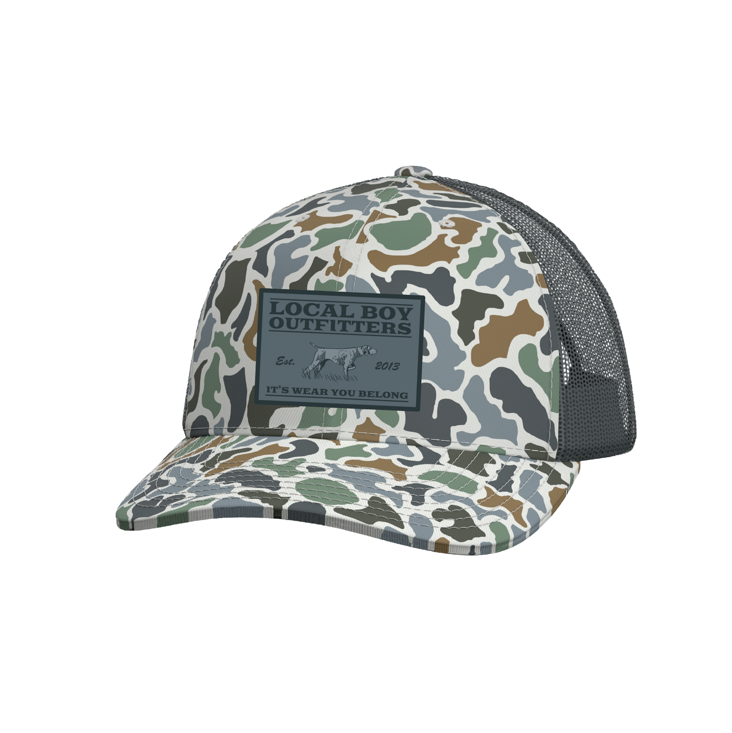 Youth Bird Dog Badge Trucker Hat
