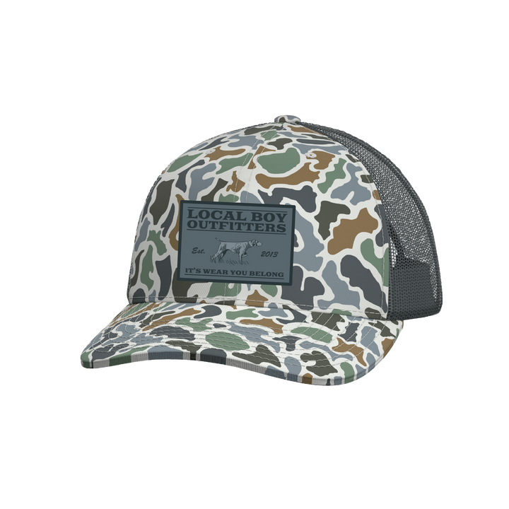 Youth Bird Dog Badge Trucker Hat