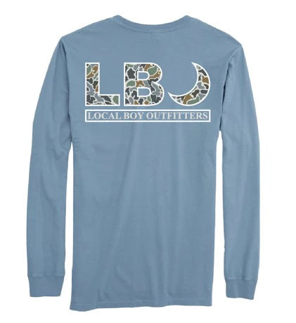 LBO Bluff LS Tee - Slate