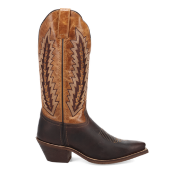 Sundra Leather Boot - Chocolate/Chocolate