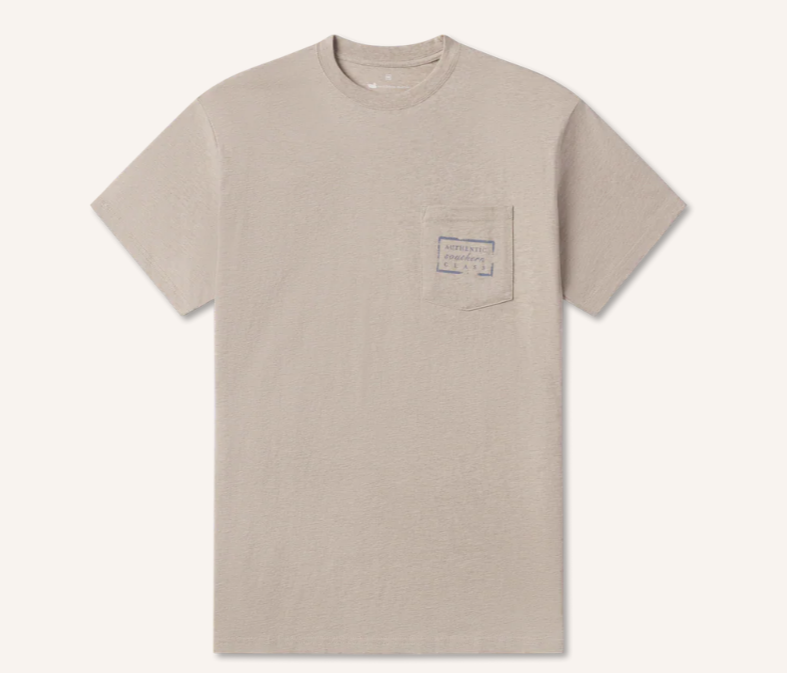 Authentic Tee - Heathered - Washed Burnt Taupe
