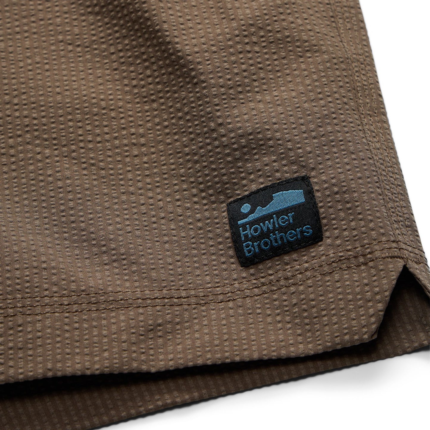 Salado Shorts - Seersucker - Morel
