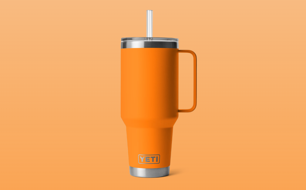 Rambler 42 oz Straw Mug - King Crab Orange