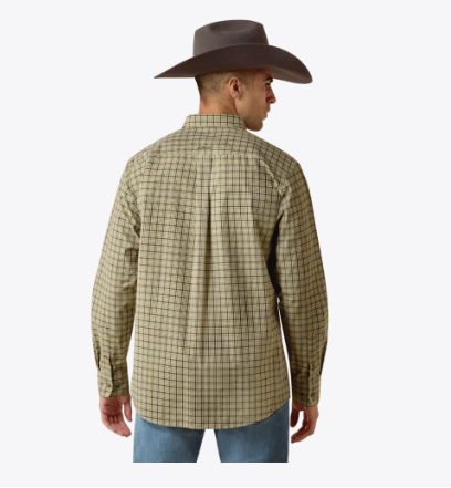 MNS Pro Series Jiles Classic Fit Shirt - WOODBINE GREEN SMALL PLAID