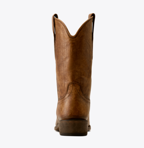 Men's Knoxville Square Toe Western Boot- Gravel Brown