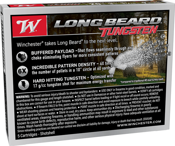 Winchester 20 GA 3" 1 9/16oz 1100FPS #9 Long Beard TSS