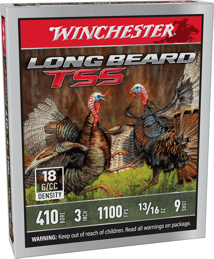 Winchester .410 GA 3" 13/16oz 1100FPS #9 Long Beard TSS