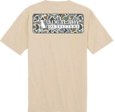 LCF Bluff Plate SS Tee - Latte