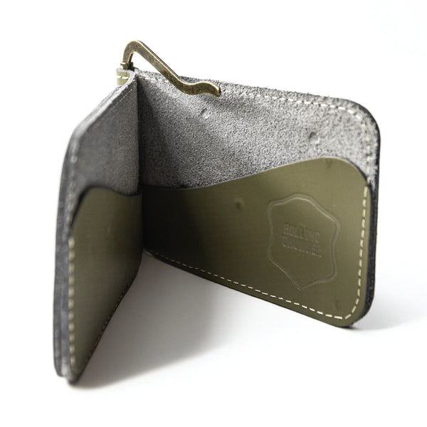 Rolling Thunder Game Calls Leather Wallet w/ Mossy Oak In-lay