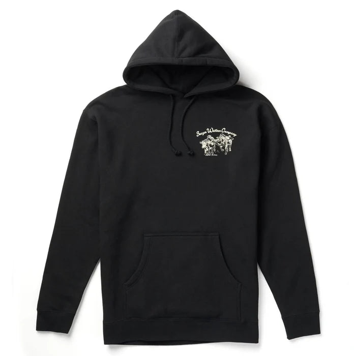 Los Rios Hoodie Black