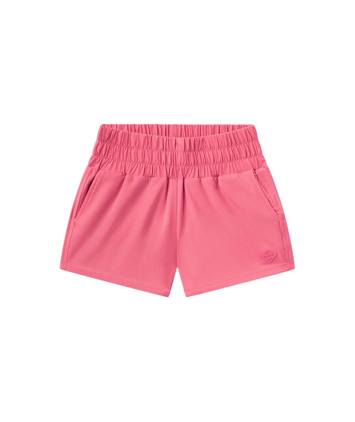 Youth Girls Hybrid Shorts - Pink Lemonade