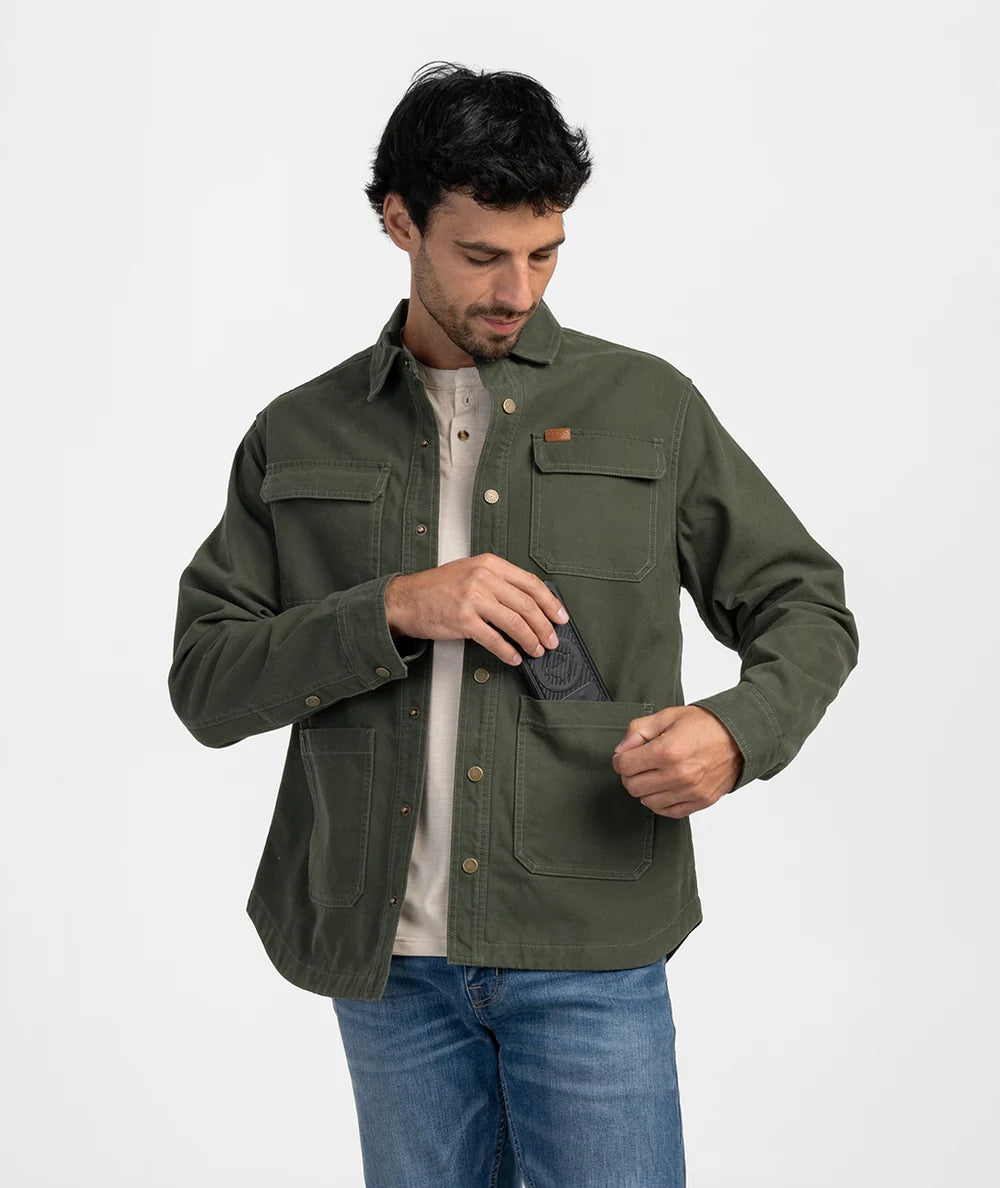 On Point Canvas Field Jacket - Mossberg
