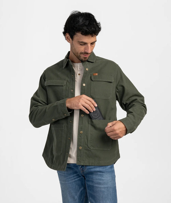 On Point Canvas Field Jacket - Mossberg