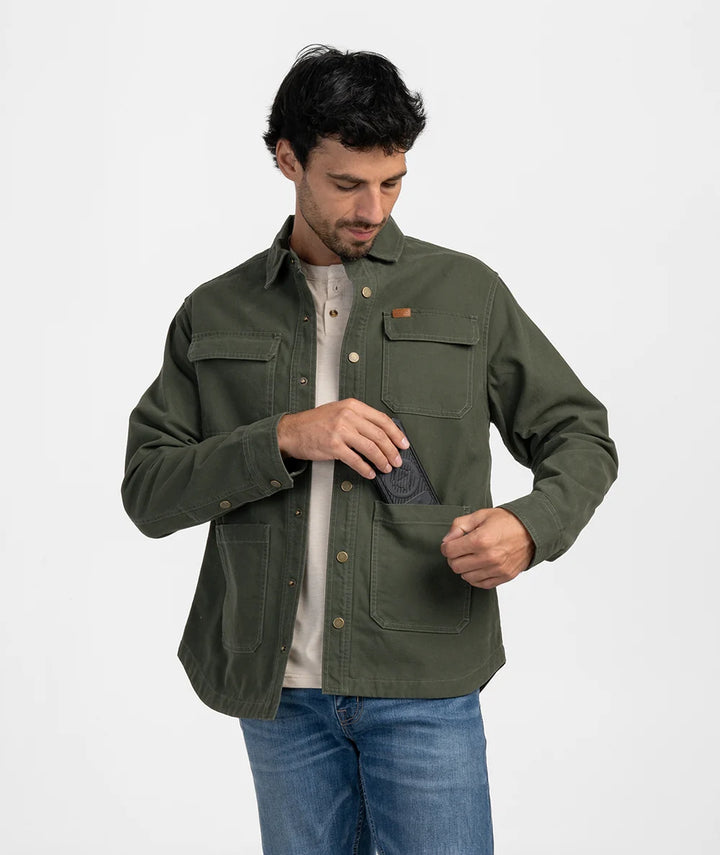 On Point Canvas Field Jacket - Mossberg