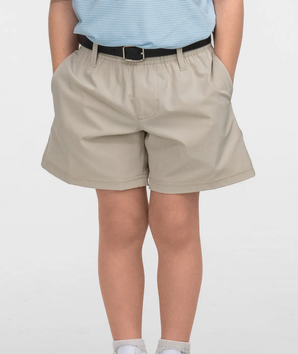 Boys Hybrid Shorts - Pelican