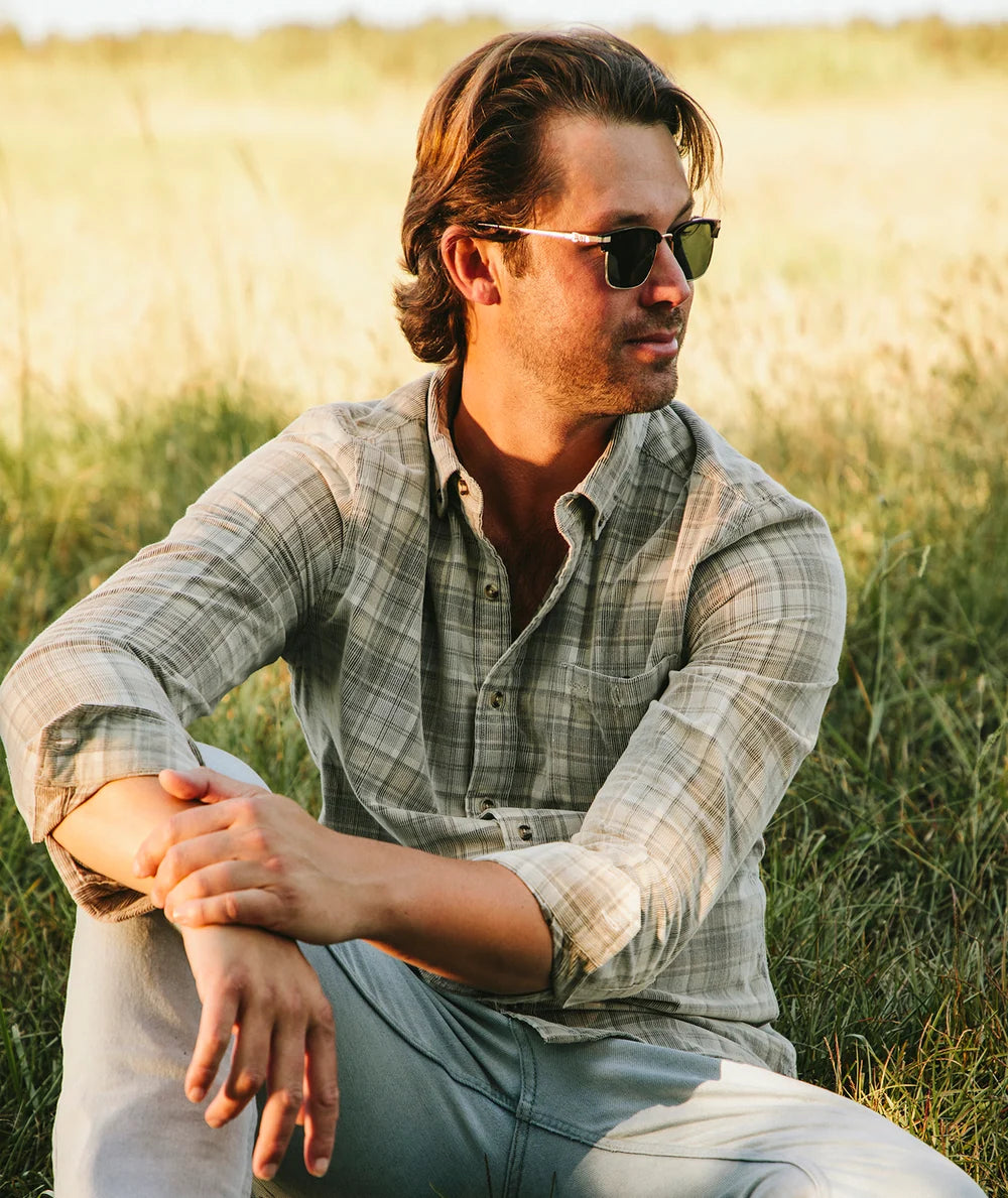 Braxton Lightweight Cord Flannel - Hillside