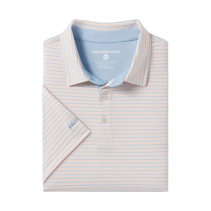 Scoreboard Stripe Polo - Cabana