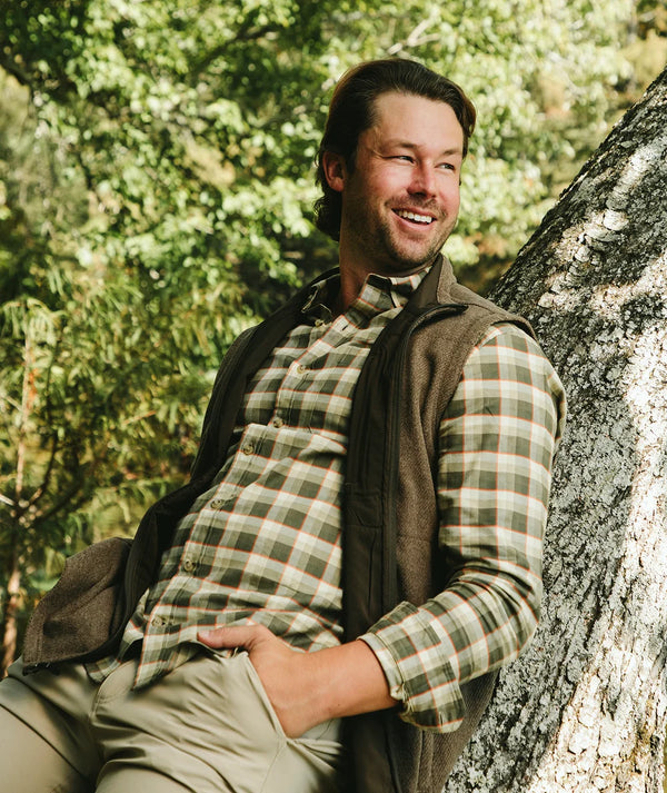 Brushline Fleece Vest - Espresso
