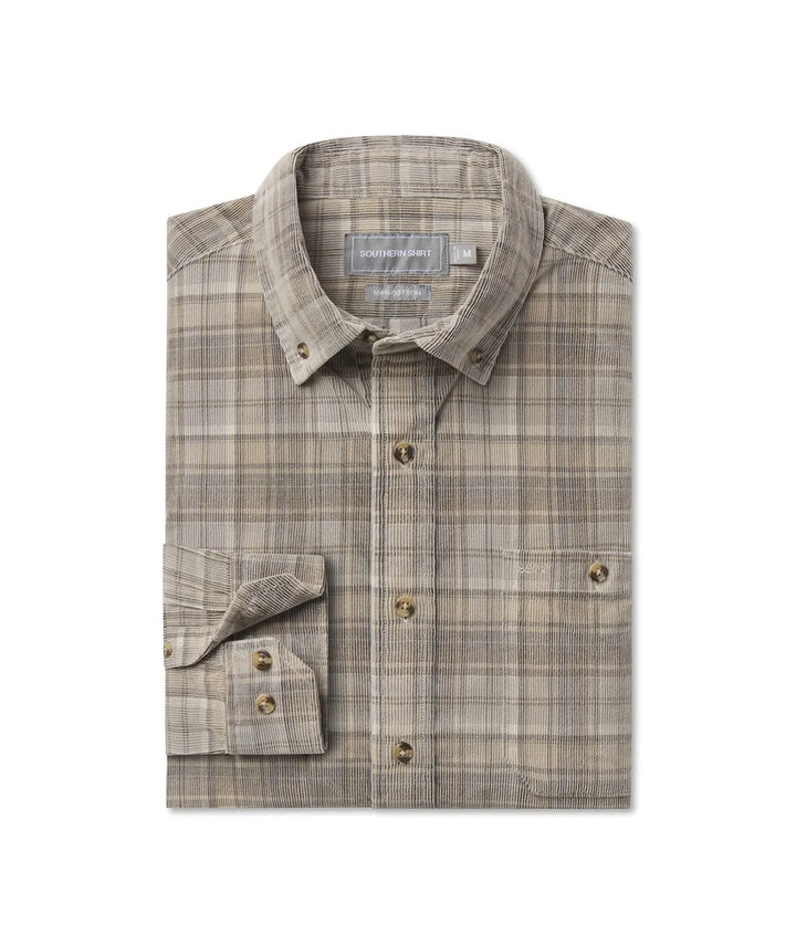 Braxton Lightweight Cord Flannel - Hillside