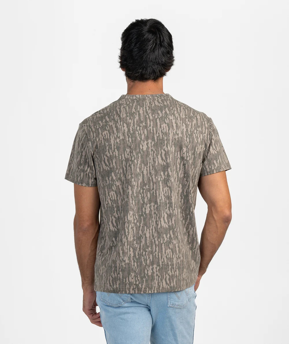 Max Comfort Henley - Tree Bark