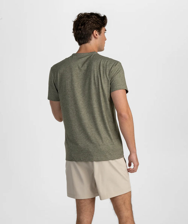 Max Comfort Henley - Spanish Moss