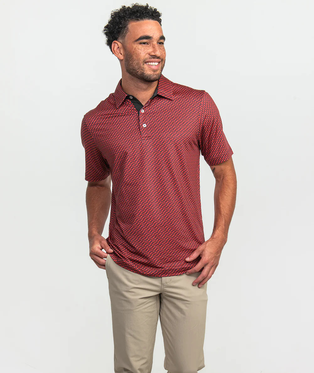 Dawg   Walk   Printed   Polo