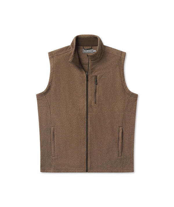 Brushline Fleece Vest - Espresso