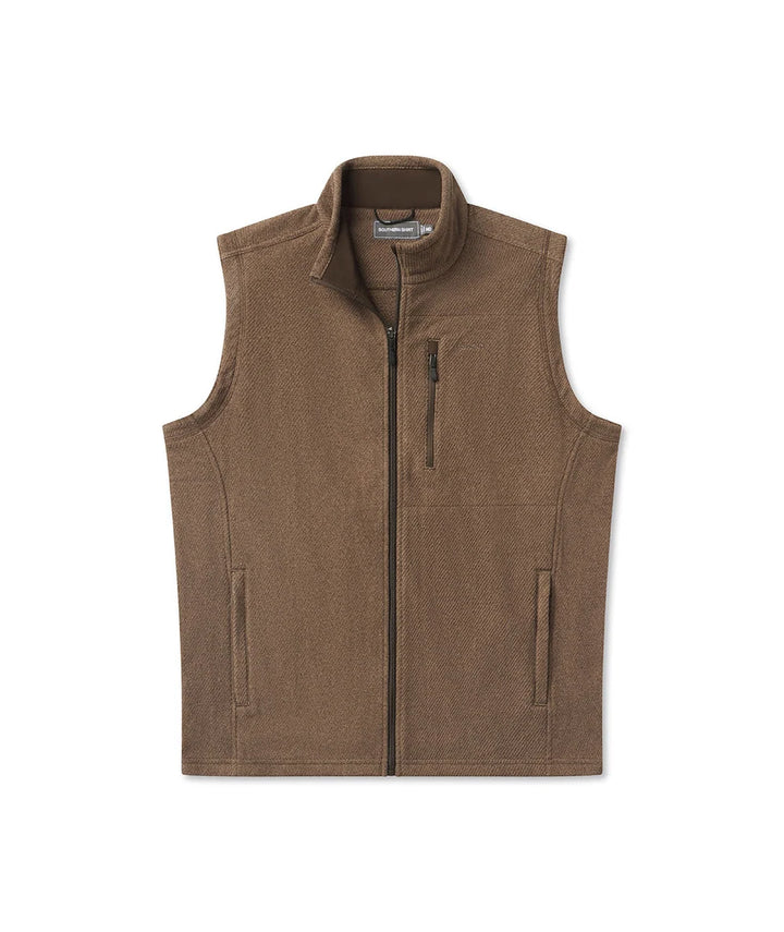 Brushline Fleece Vest - Espresso