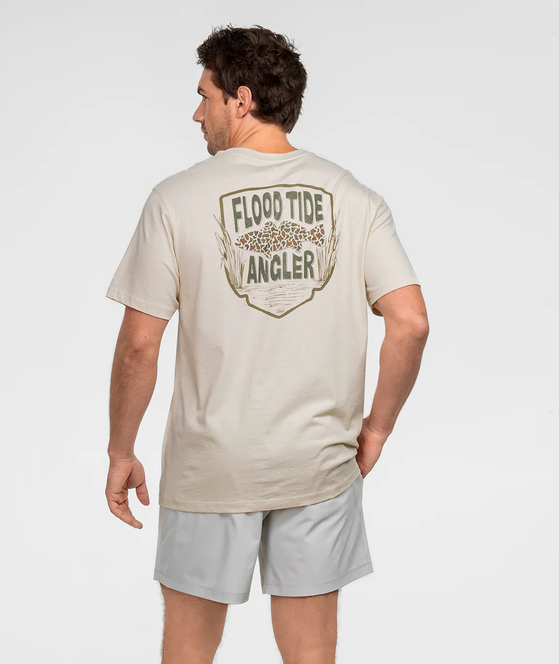 Flood Tide Camo Tee SS - Moonlight