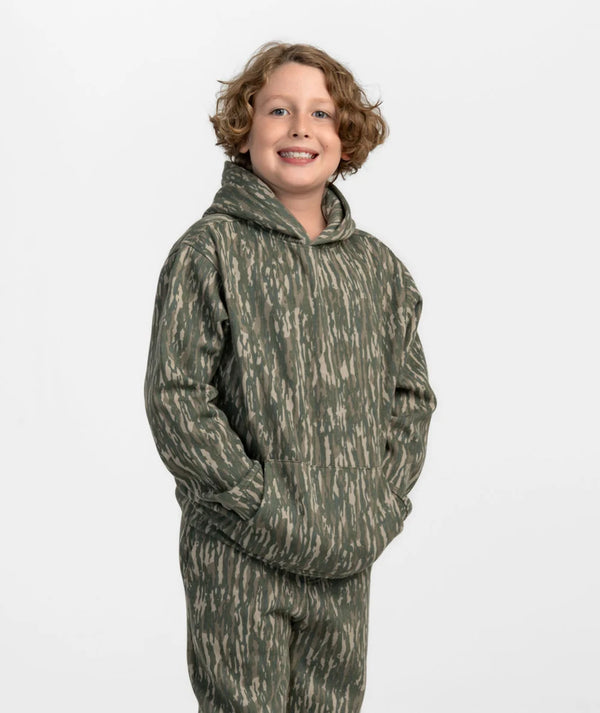 Youth Campfire Hoodie - Tree Bark