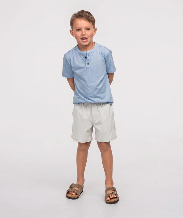 Boys Hybrid Shorts - Cloud