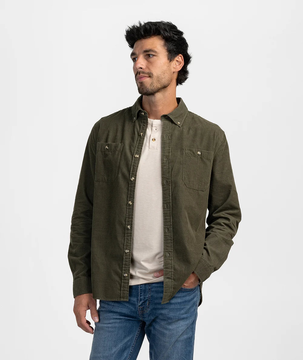 Fieldstone Cord Flannel - Trailhead
