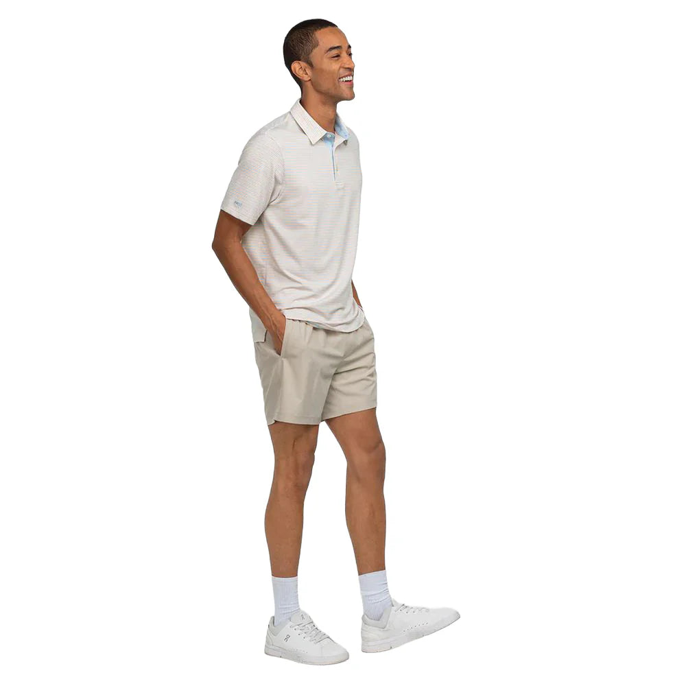 Scoreboard Stripe Polo - Cabana