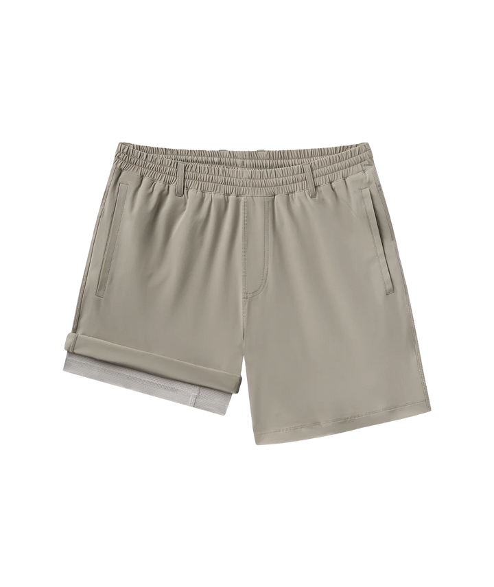 Everyday Hybrid Shorts - Acorn