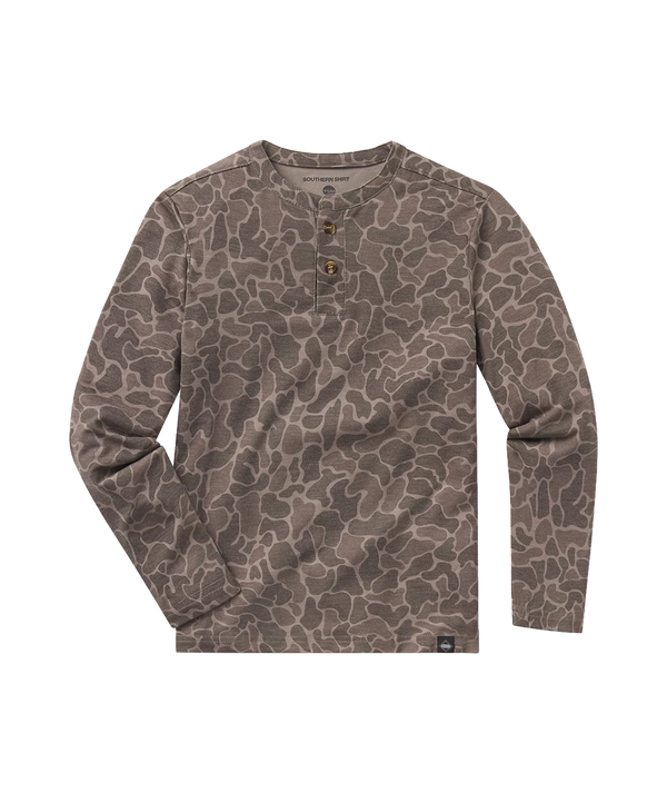 Youth Max Comfort Henley LS - Ranger