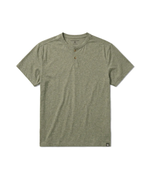 Max Comfort Henley - Spanish Moss