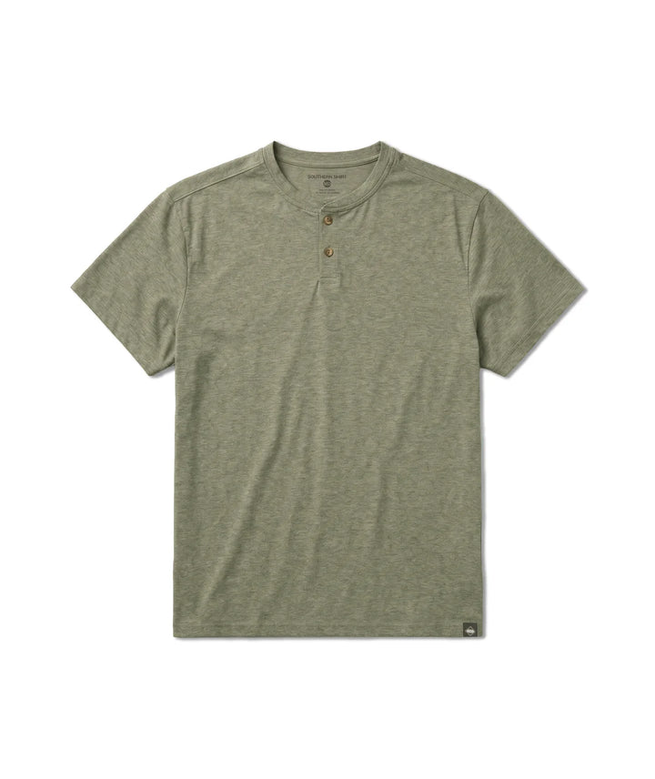 Max Comfort Henley - Spanish Moss