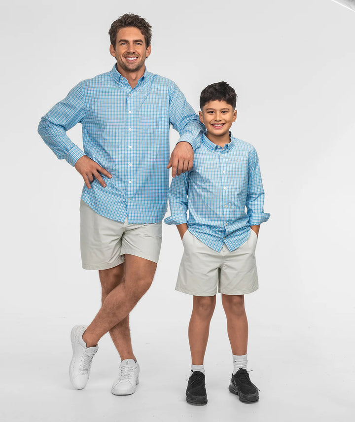 Boys Aberdeen Plaid LS - Overboard