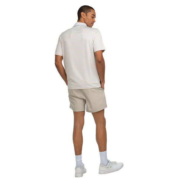 Scoreboard Stripe Polo - Cabana