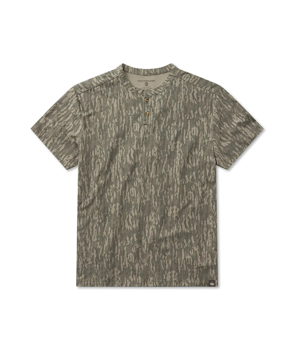 Max Comfort Henley - Tree Bark