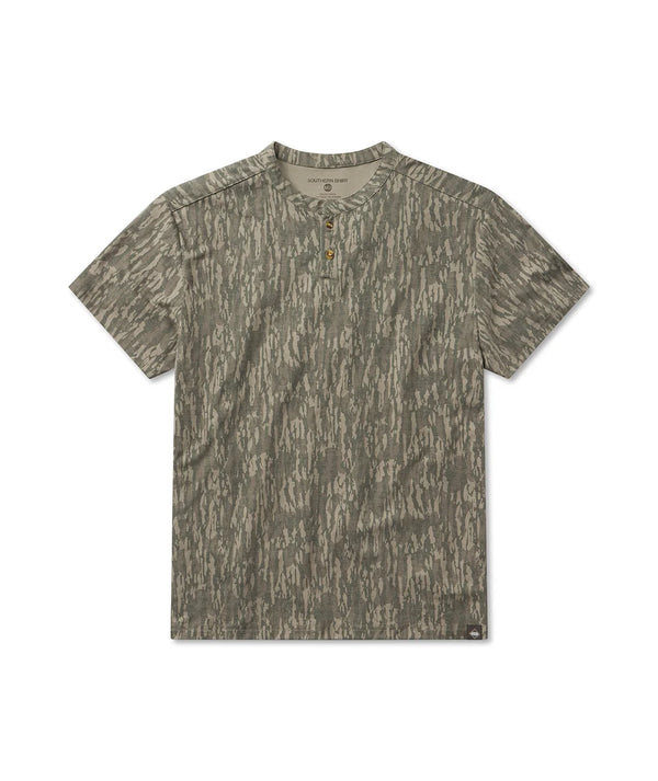 Max Comfort Henley - Tree Bark