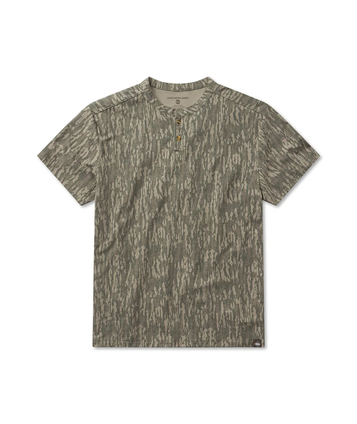 Max Comfort Henley - Tree Bark