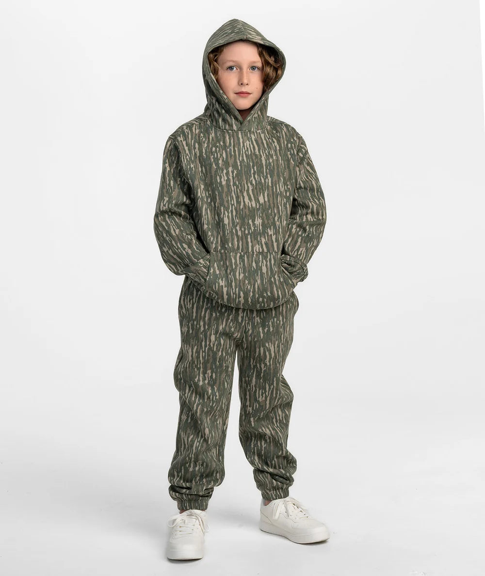 Youth Campfire Hoodie - Tree Bark