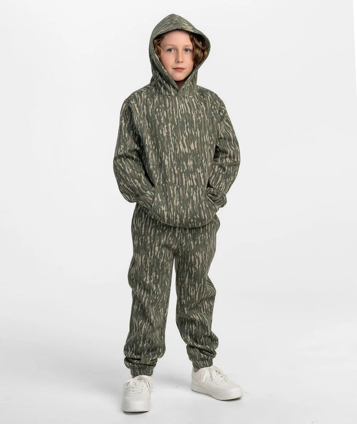 Youth Campfire Hoodie - Tree Bark